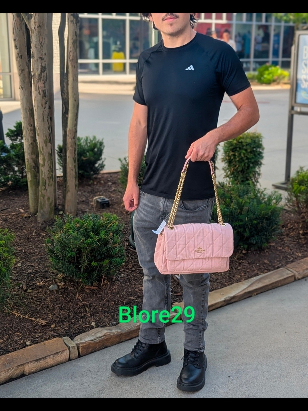 Large Coach Elodie Crossbody Bag